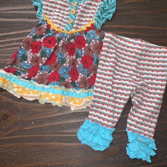 Matilda Jane silly goose flutter and leggings - Picture 4 of 6